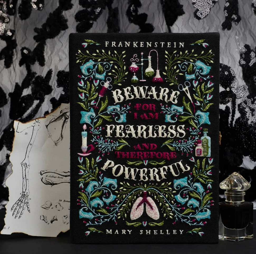 Strapped|Book Clutch<Olympia Le-Tan Frankenstein – Fearless & Powerful (Strapped)