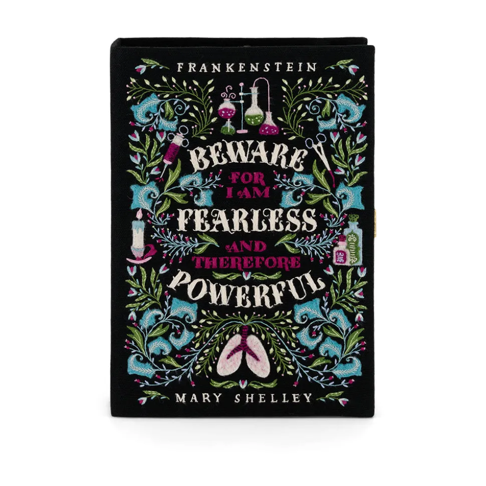 Non-Strapped|Book Clutch<Olympia Le-Tan Frankenstein – Fearless & Powerful