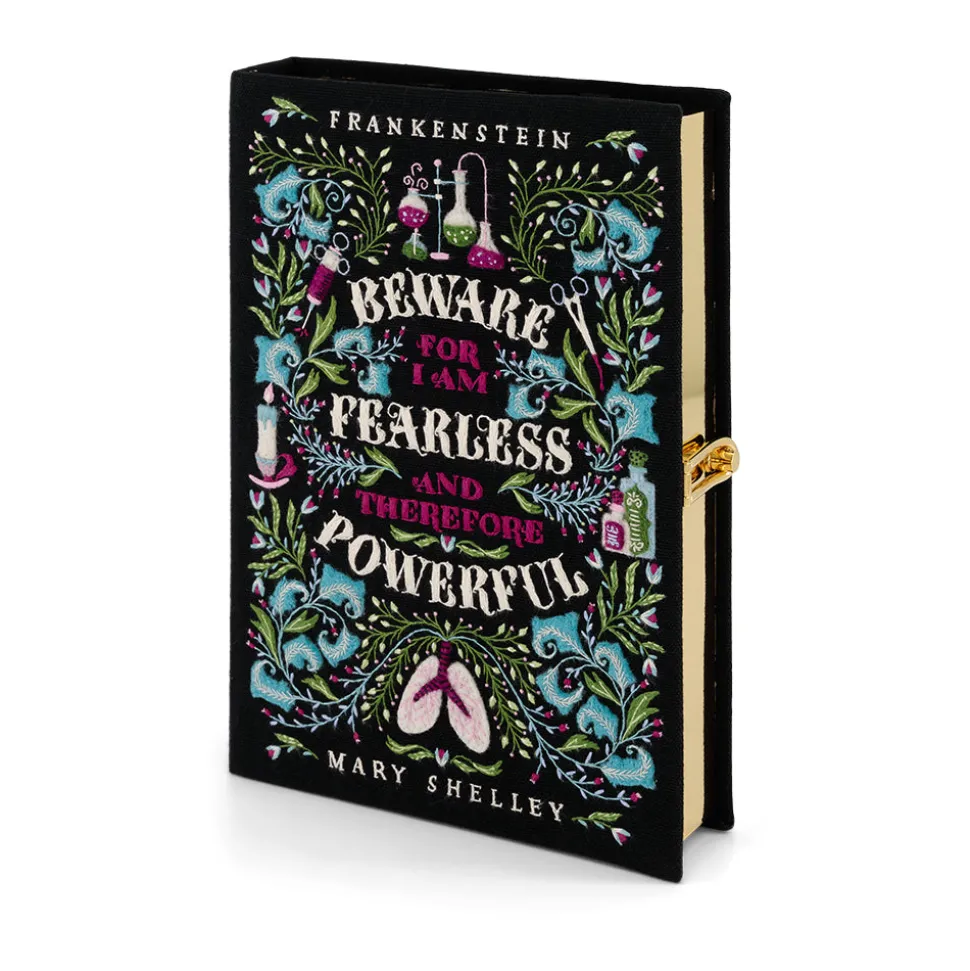 Non-Strapped|Book Clutch<Olympia Le-Tan Frankenstein – Fearless & Powerful