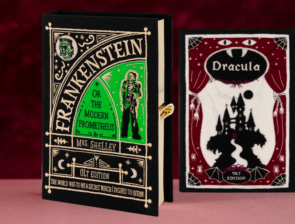 Strapped|Book Clutch<Olympia Le-Tan Frankenstein (Strapped)