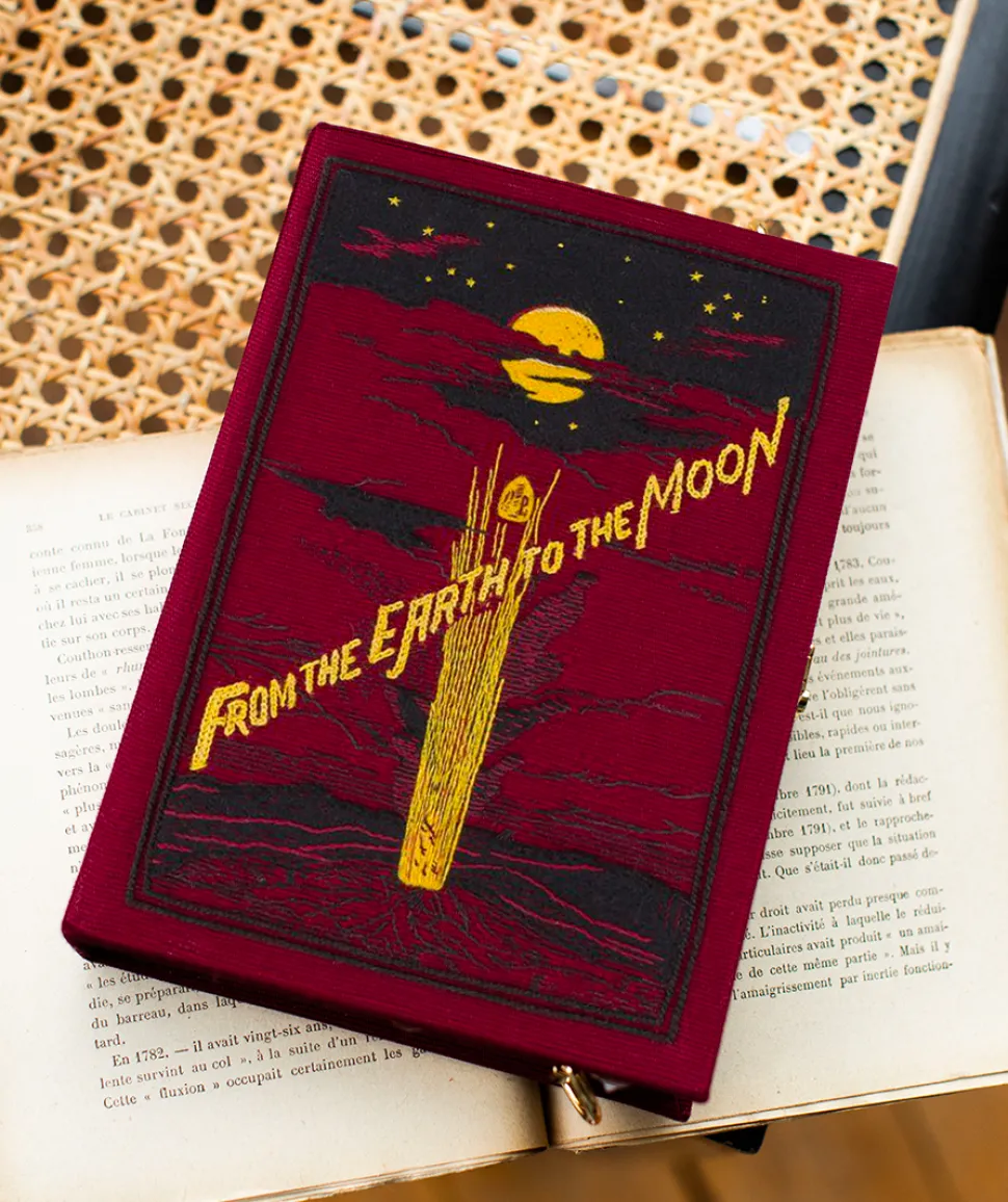 Non-Strapped|Book Clutch<Olympia Le-Tan From the Earth to the Moon