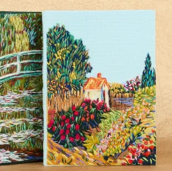 Non-Strapped|Book Clutch<Olympia Le-Tan Garden Behind a House