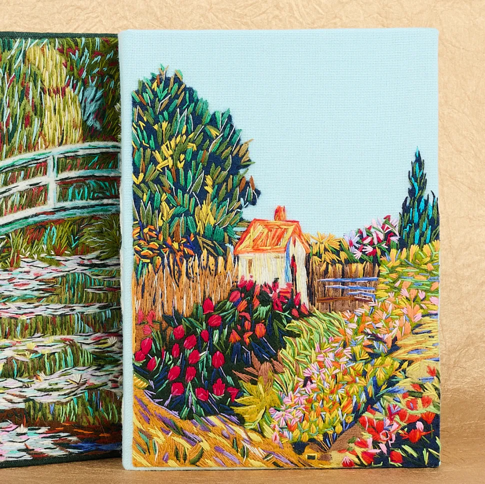Non-Strapped|Book Clutch<Olympia Le-Tan Garden Behind a House