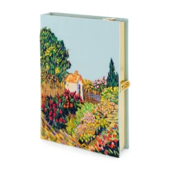 Strapped|Book Clutch<Olympia Le-Tan Garden Behind a House (Strapped)