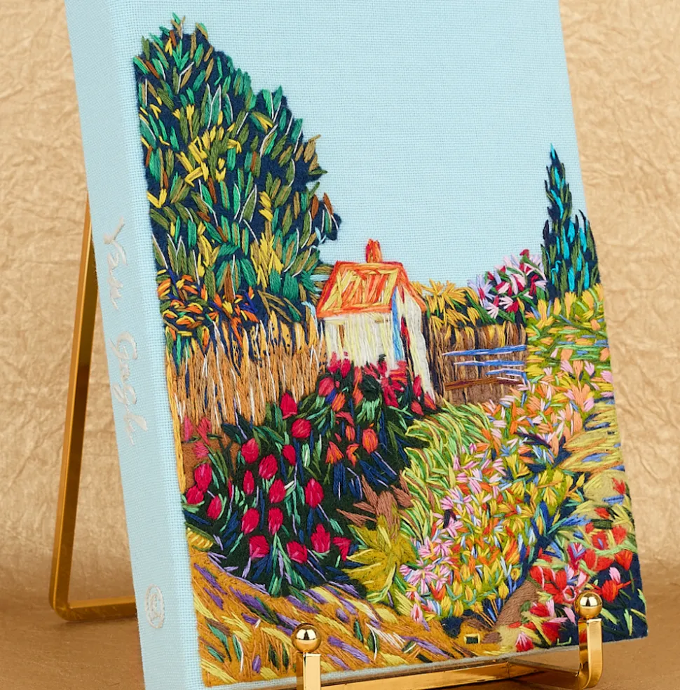 Strapped|Book Clutch<Olympia Le-Tan Garden Behind a House (Strapped)