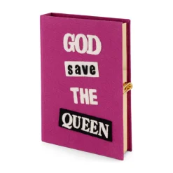 Non-Strapped|Book Clutch<Olympia Le-Tan God Saves the Queen