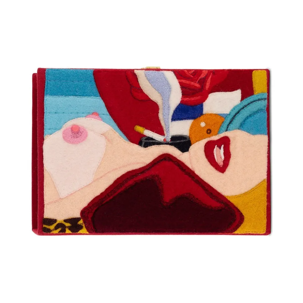 Non-Strapped|Book Clutch<Olympia Le-Tan Great American Nude