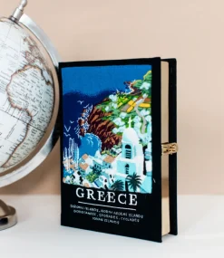 Non-Strapped|Book Clutch<Olympia Le-Tan Greece