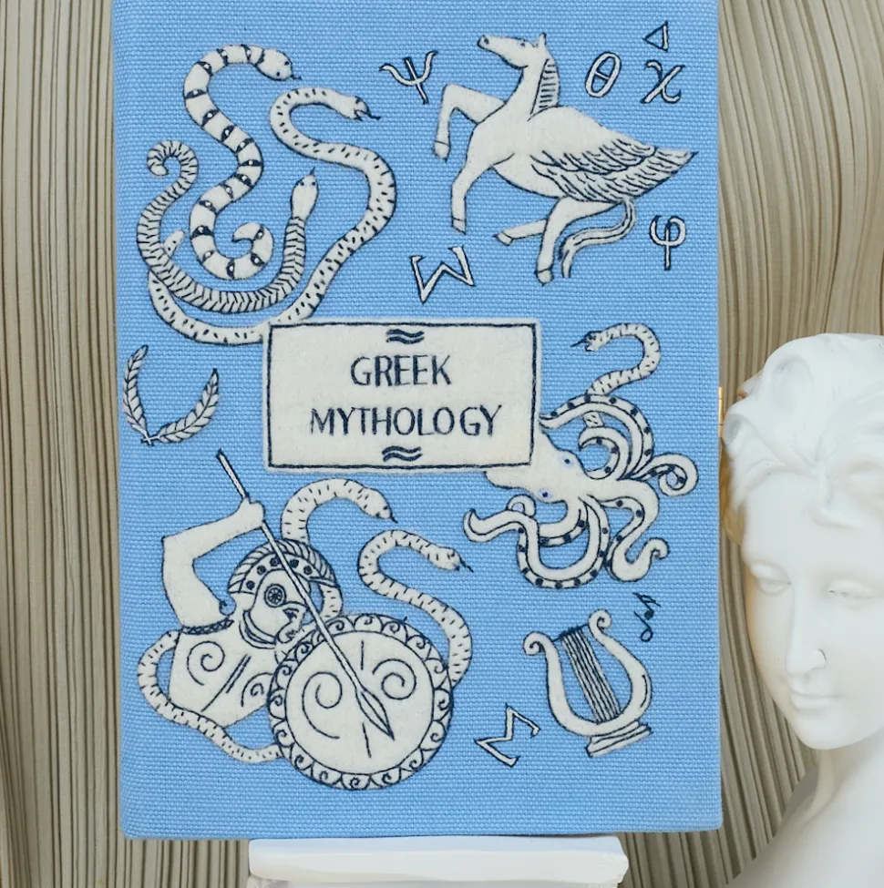 Non-Strapped|Book Clutch<Olympia Le-Tan Greek Mythology