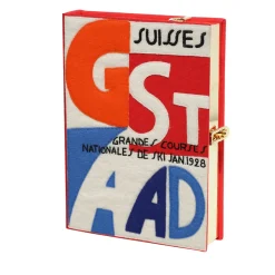 Book Clutch|Non-Strapped<Olympia Le-Tan Gstaad