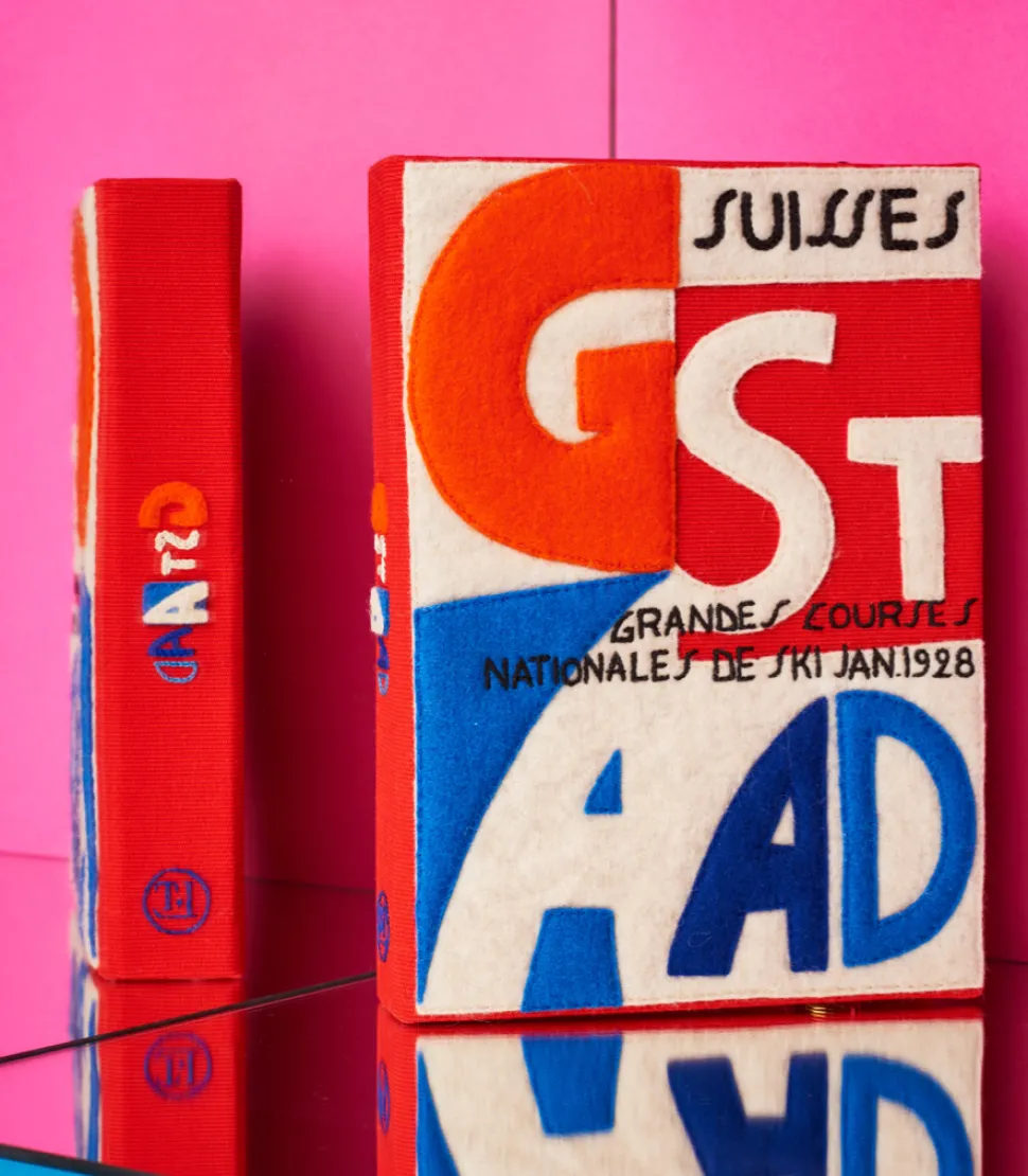 Book Clutch|Non-Strapped<Olympia Le-Tan Gstaad