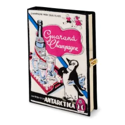 Non-Strapped|Book Clutch<Olympia Le-Tan Guarana Champagne