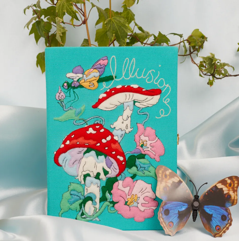 Non-Strapped|Book Clutch<Olympia Le-Tan Illusions