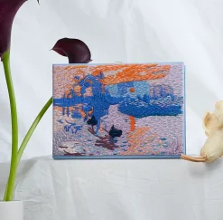 Strapped|Book Clutch<Olympia Le-Tan Impression, Sunrise (Strapped)