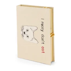 Strapped|Book Clutch<Olympia Le-Tan I Really Don't Cat (Strapped)