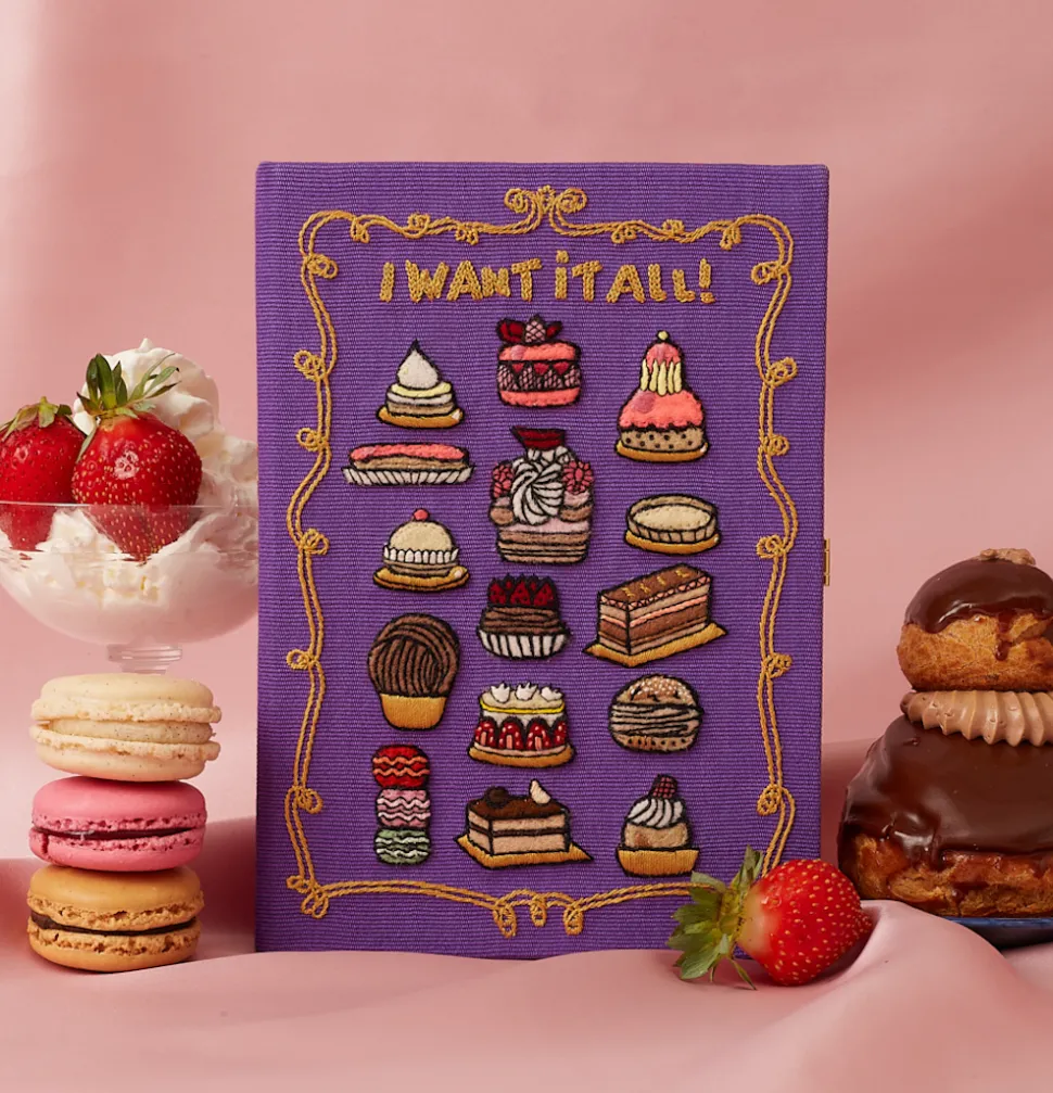 Strapped|Book Clutch<Olympia Le-Tan I Want it All – Parisian Diet (Strapped)