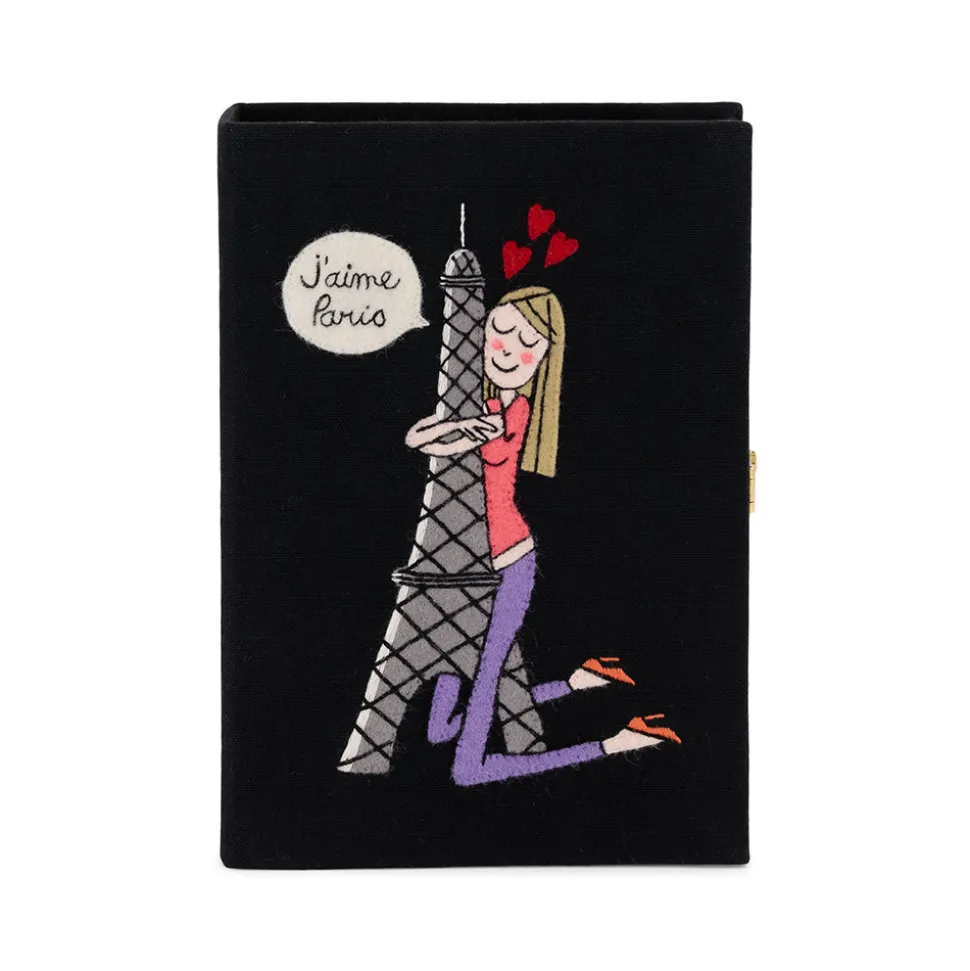 Non-Strapped|Book Clutch<Olympia Le-Tan J’aime Paris