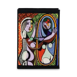 Non-Strapped|Book Clutch<Olympia Le-Tan Jeune fille devant un miroir