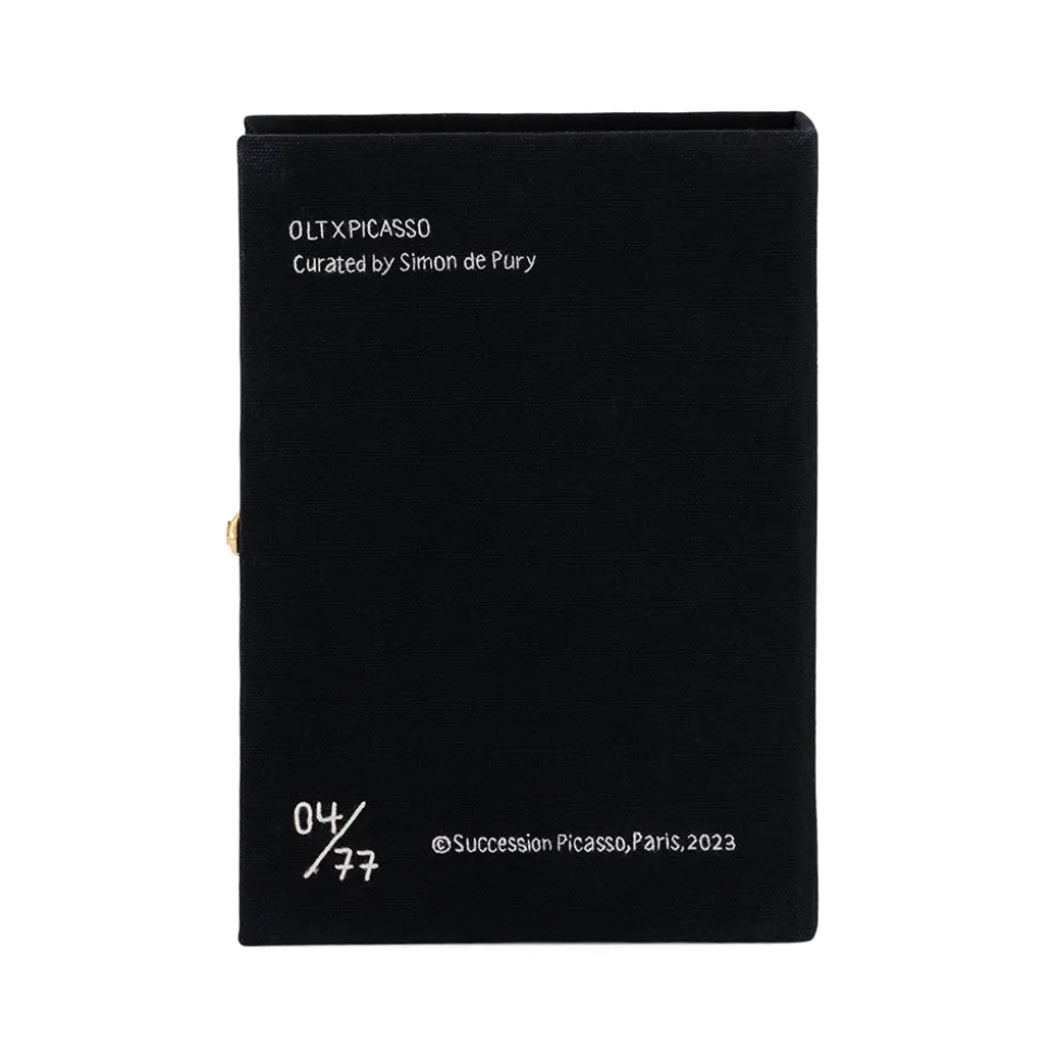 Non-Strapped|Book Clutch<Olympia Le-Tan Jeune fille devant un miroir