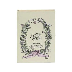 Strapped|Mini Book Clutch<Olympia Le-Tan Just Married (Mini – Strapped)