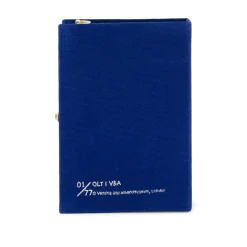 Strapped|Book Clutch<Olympia Le-Tan Kaleidoscope Blue (Strapped)