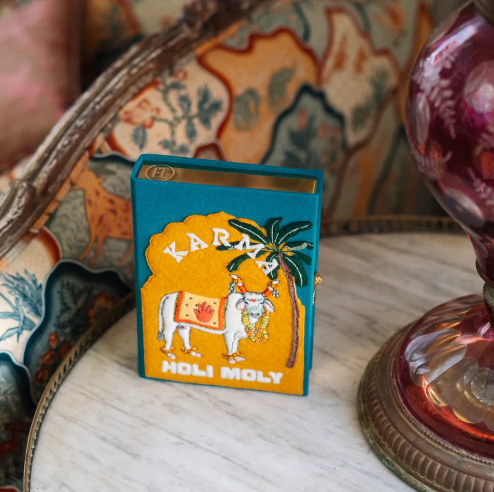 Non-Strapped|Book Clutch<Olympia Le-Tan Karma Holi Moly