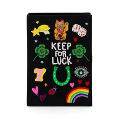 Non-Strapped|Book Clutch<Olympia Le-Tan Keep for Luck