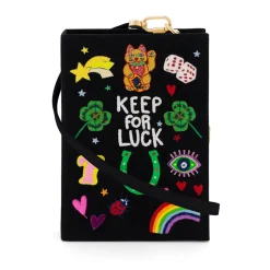 Strapped|Book Clutch<Olympia Le-Tan Keep for Luck (Strapped)