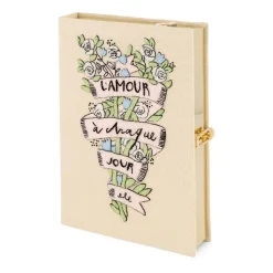 Non-Strapped|Book Clutch<Olympia Le-Tan L'Amour