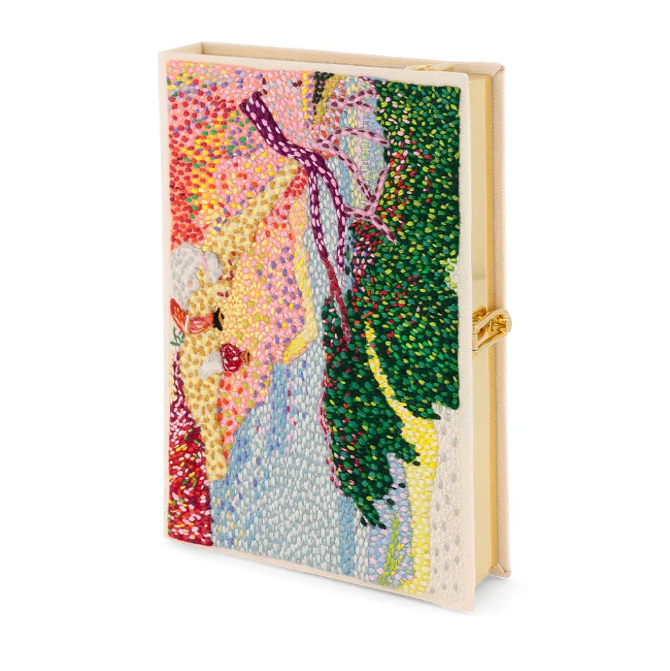 Non-Strapped|Book Clutch<Olympia Le-Tan La Plage de Saint-Clair