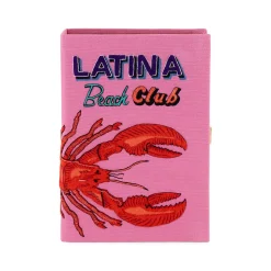 Non-Strapped|Book Clutch<Olympia Le-Tan Latina Beach Club