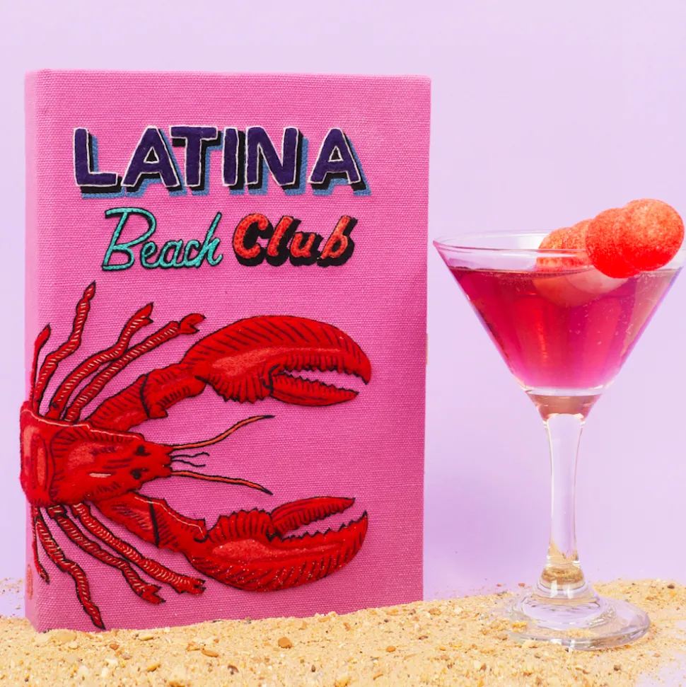 Non-Strapped|Book Clutch<Olympia Le-Tan Latina Beach Club