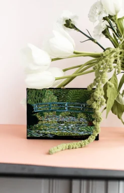 Non-Strapped|Book Clutch<Olympia Le-Tan Le Bassin aux nymphéas