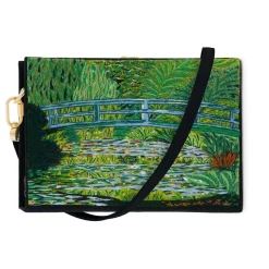 Strapped|Book Clutch<Olympia Le-Tan Le Bassin aux nymphéas (Strapped)