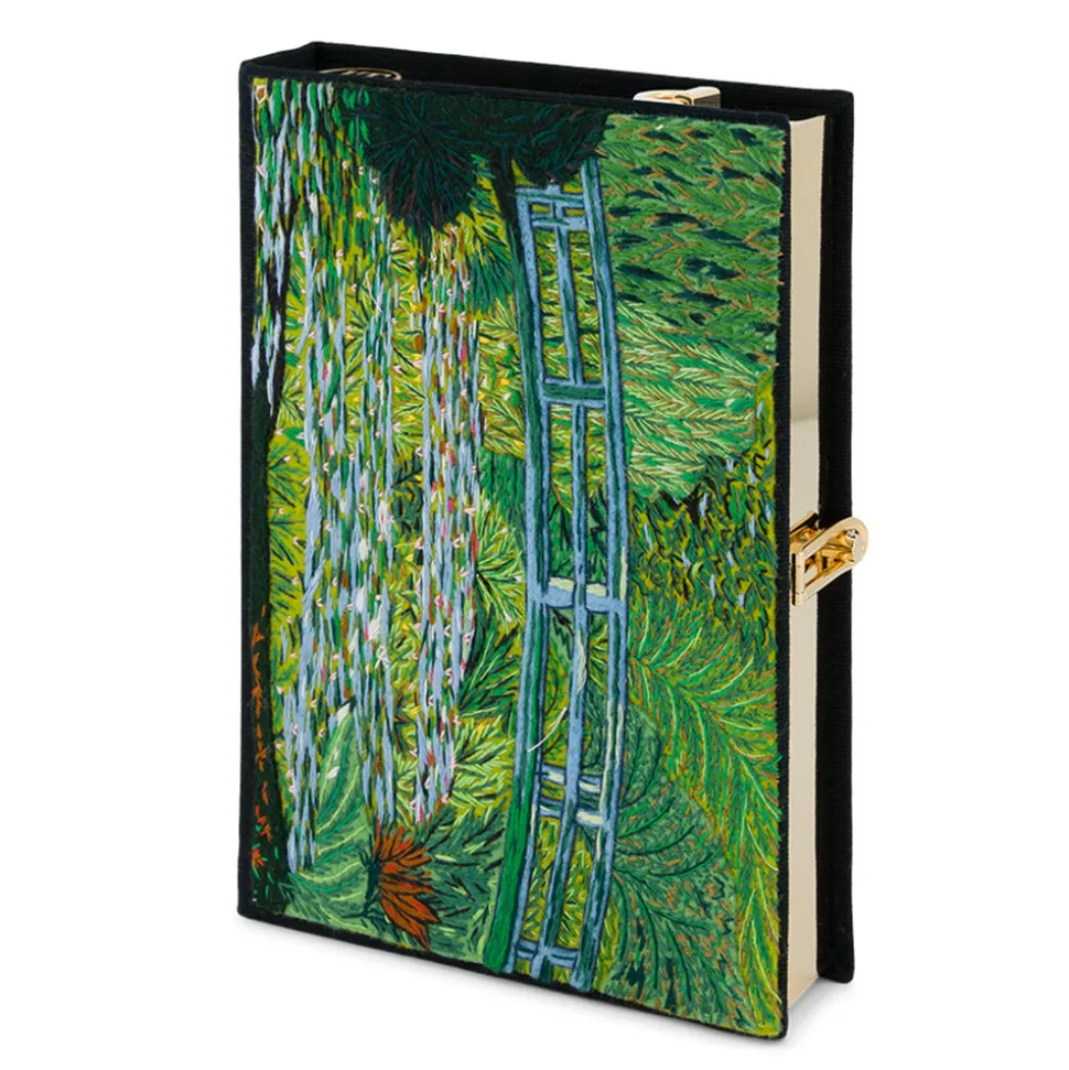 Strapped|Book Clutch<Olympia Le-Tan Le Bassin aux nymphéas (Strapped)