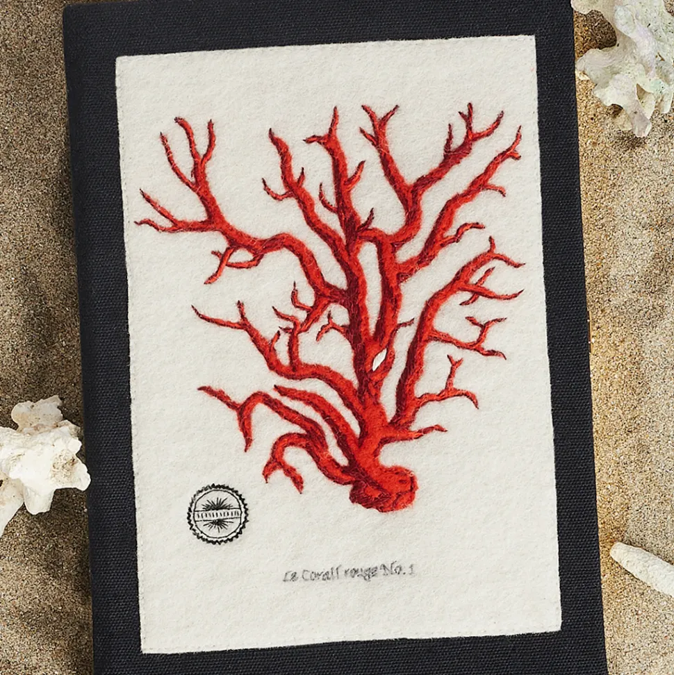 Non-Strapped|Book Clutch<Olympia Le-Tan Le Corail Rouge