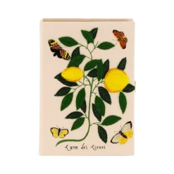 Non-Strapped|Book Clutch<Olympia Le-Tan Lemons and Butterflies