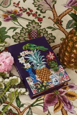 Strapped|Book Clutch<Olympia Le-Tan Le Perroquet et l'Ananas (Strapped)