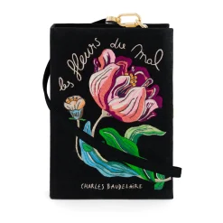 Strapped|Book Clutch<Olympia Le-Tan Les Fleurs du Mal (Strapped)