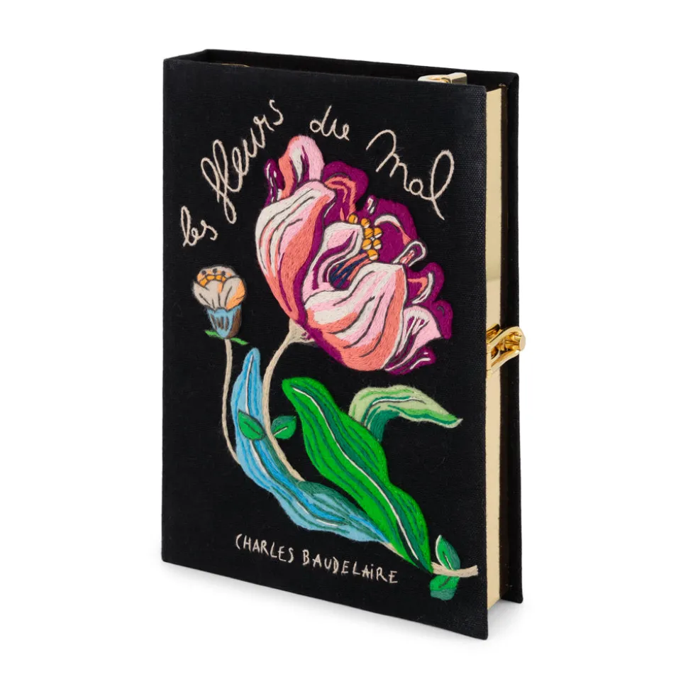 Strapped|Book Clutch<Olympia Le-Tan Les Fleurs du Mal (Strapped)