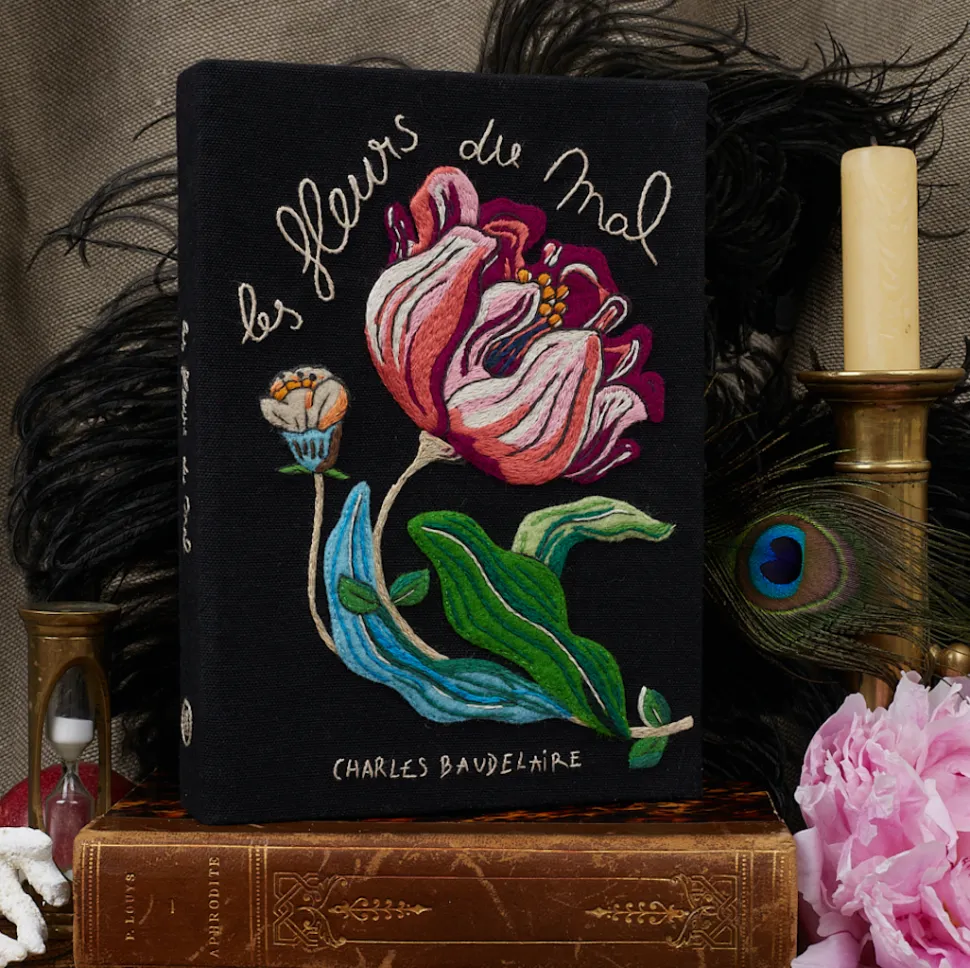 Strapped|Book Clutch<Olympia Le-Tan Les Fleurs du Mal (Strapped)