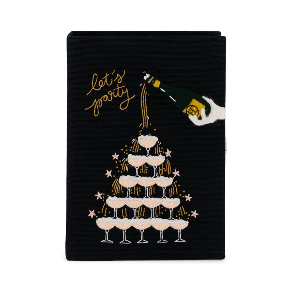 Non-Strapped|Book Clutch<Olympia Le-Tan Let's Party Champagne