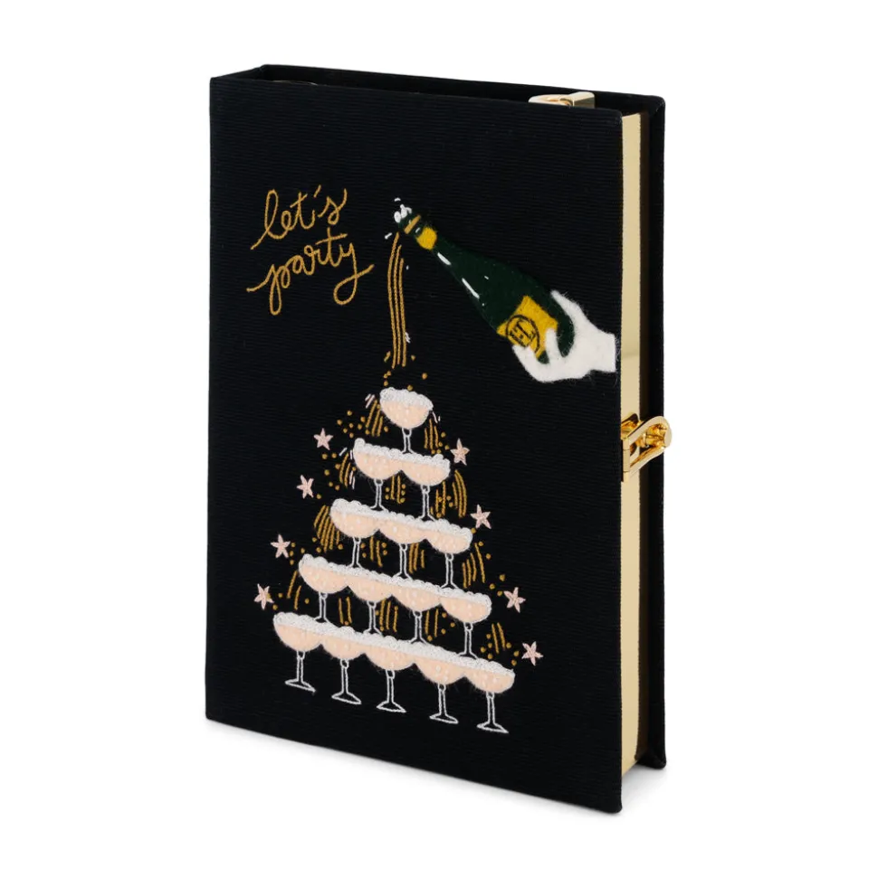 Strapped|Book Clutch<Olympia Le-Tan Let's Party Champagne (Strapped)