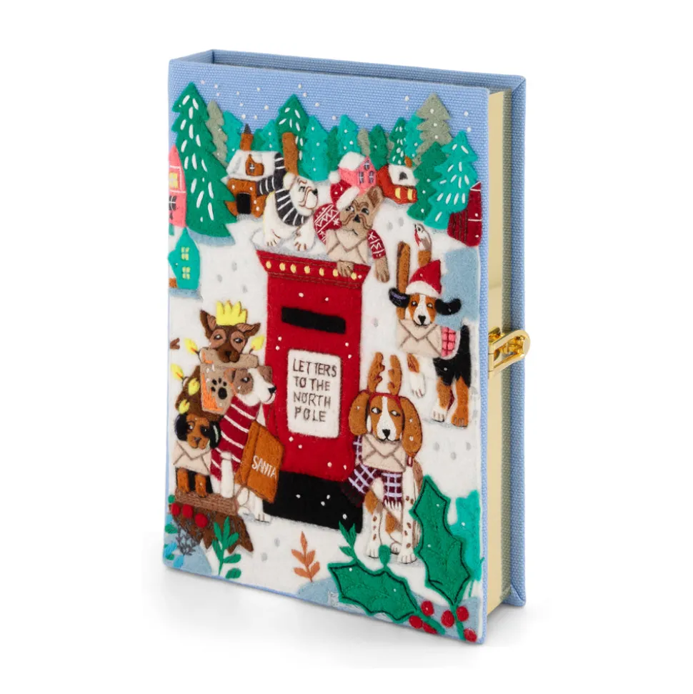 Non-Strapped|Book Clutch<Olympia Le-Tan Letters to the North Pole