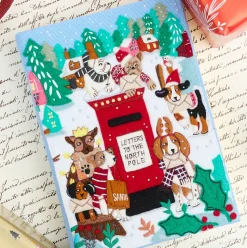 Strapped|Book Clutch<Olympia Le-Tan Letters to the North Pole (Strapped)