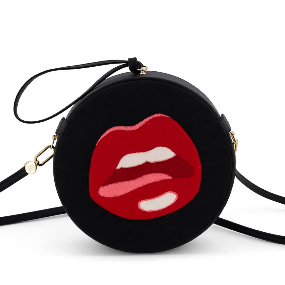 Non-Strapped|Caviar<Olympia Le-Tan Lips (Caviar Oversize)