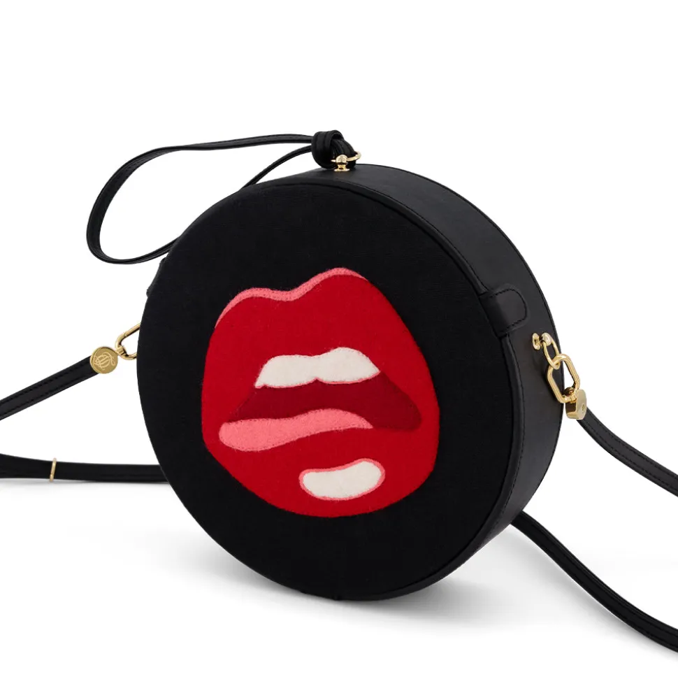 Non-Strapped|Caviar<Olympia Le-Tan Lips (Caviar Oversize)