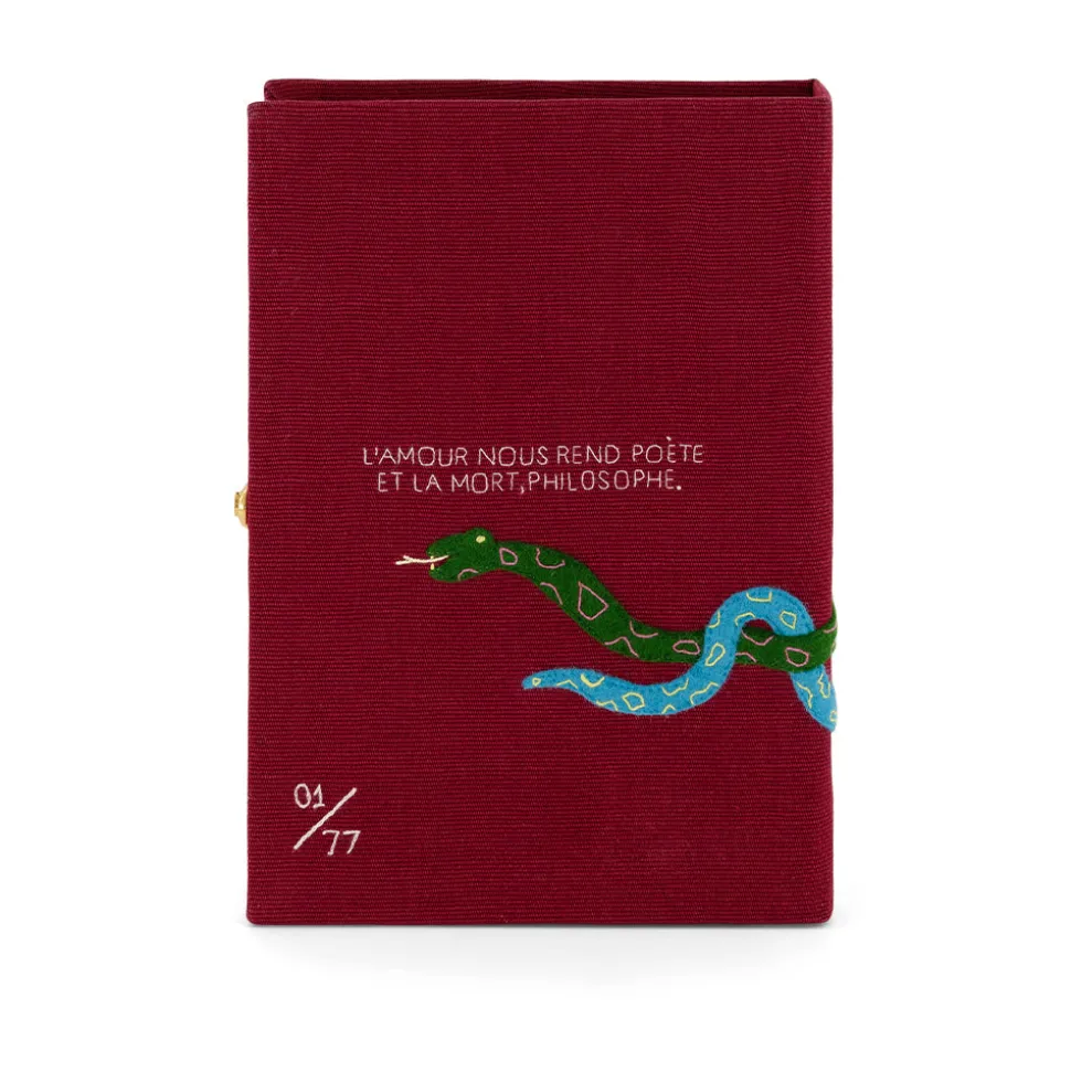 Non-Strapped|Book Clutch<Olympia Le-Tan Love and Death