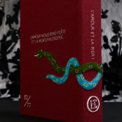 Strapped|Book Clutch<Olympia Le-Tan Love and Death (Strapped)