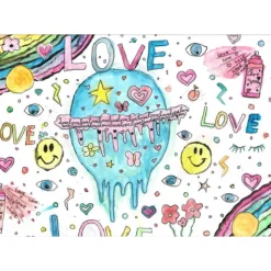 Non-Strapped|Book Clutch<Olympia Le-Tan Love (Anja)